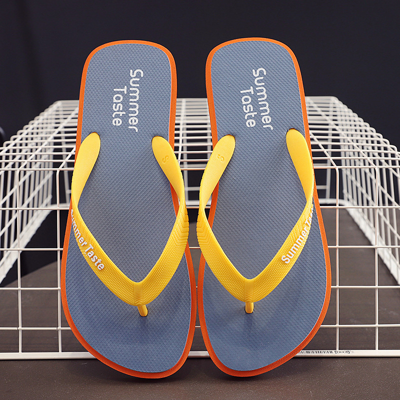 Summer Beach Casual Slipper Flip-Flops Logo Thong Flip Flop Sandal Outdoor Height Increasing Platform Style product view