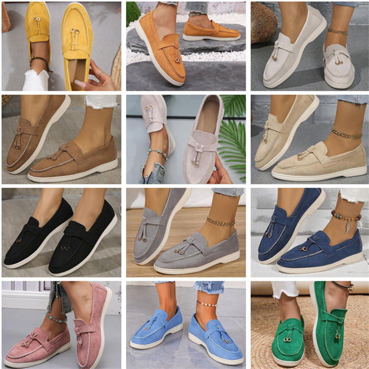 2025 Autumn European American Women's Wedge Heeled Anti-Slippery Plus Size 43 Yards Thin Heel Outdoor Shoes Summer detail
