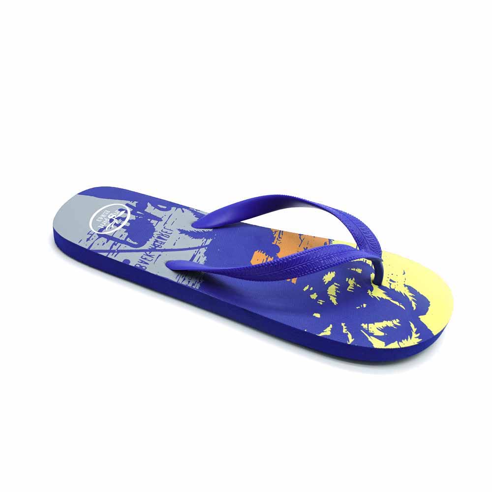 Wholesale Price Fashion slippers Men's Print Slides PE Light-weight Sole Summer Slippers Custom Flip Flops Beach Sandals detail
