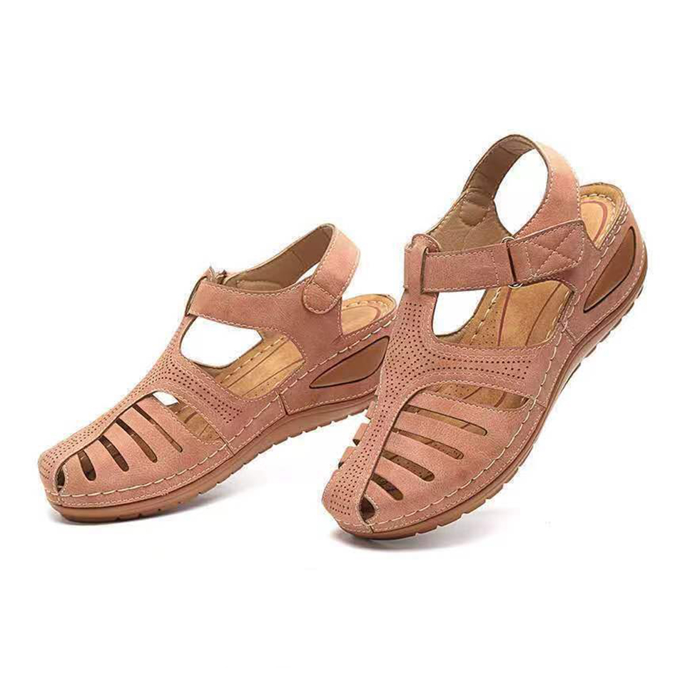 Non-slip Womens Sandals Fish Mouth Sandals Lady Clothes Wedges Heels Women Luxury Shoes Flat Sandal and Shoe for Women 2023 detail