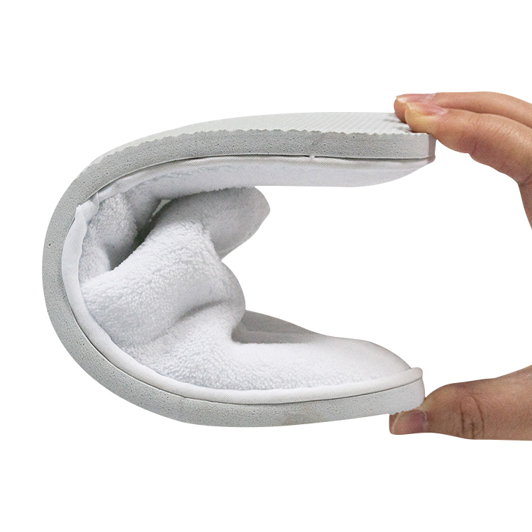 Wholesale Light Weight SPA Customization logo Cheap Comfortable High Quality Hotel Bathroom slippers for Women detail