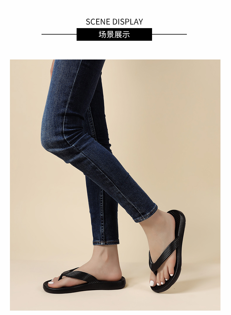 Arch Support Large Size Slipper Women Shoes Summer Sandals Flat Flip Flops Sandals Fashion Slippers for Women Flip Flop Sandal detail