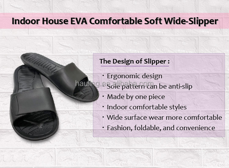 Cool Summer EVA Lady Sandals Waterproof Flip-Flops with Anti-Slip Indoor Massage Feature Winter Compatibility Hotel for Slippers detail