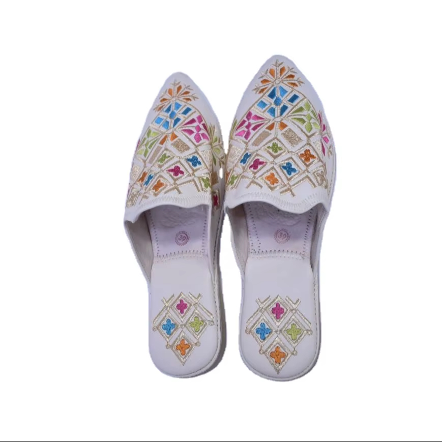 Comfortable Open-Toe Flip Flops Women Weddings Indoor Spring Summer Autumn Winter Beach Vacations Cloth Upper Rubber Outsole product view