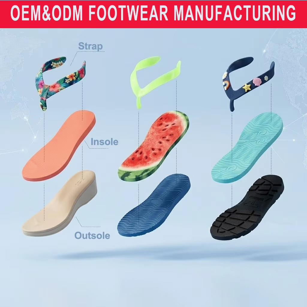 Cheap Custom PE Flip Flops Factory Wholesale Spring Summer Sandal Thong for Low MOQ Personalized Beach Footwear Women Soft product view