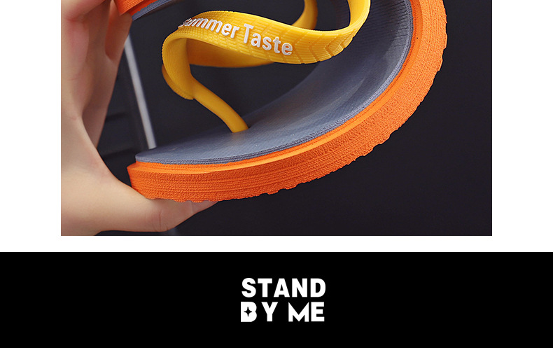 Summer Beach Casual Slipper Flip-Flops Logo Thong Flip Flop Sandal Outdoor Height Increasing Platform Style detail