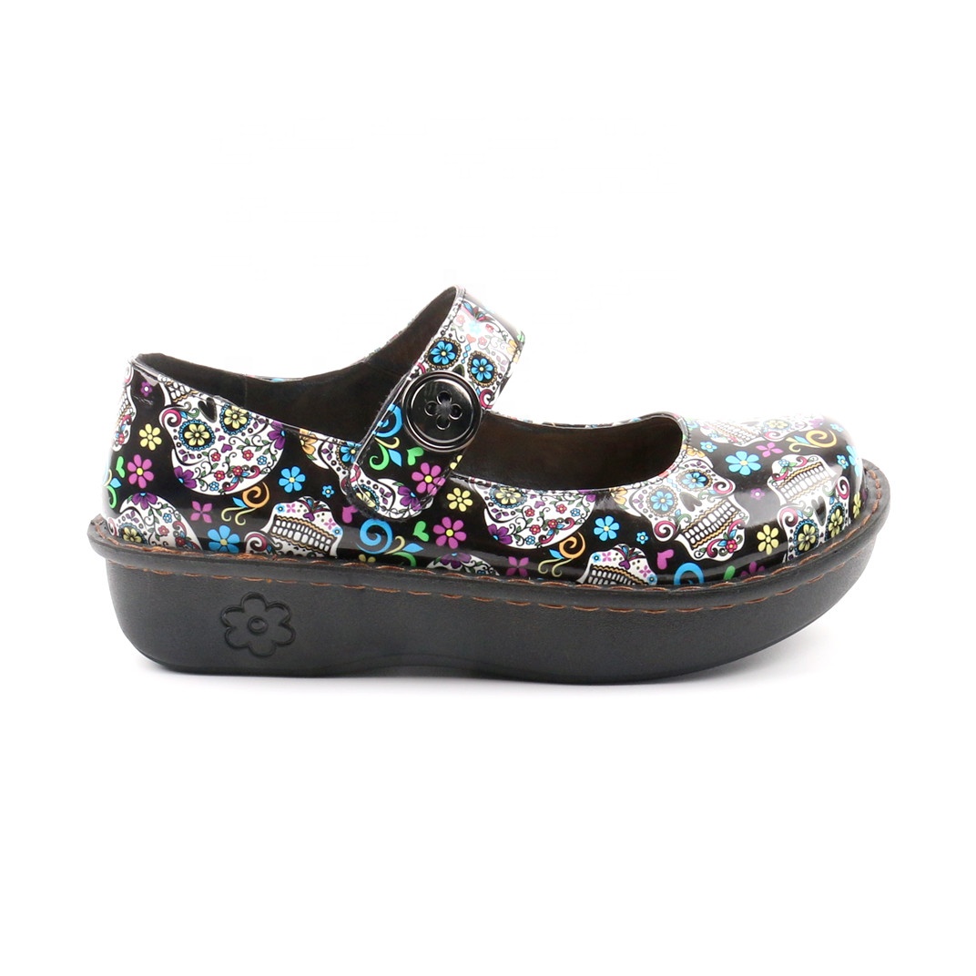 Wholesale Custom Clogs Shoes Summer Garden Women Platform Clogs Shoes Nursing Clogs Shoe for Nurses detail