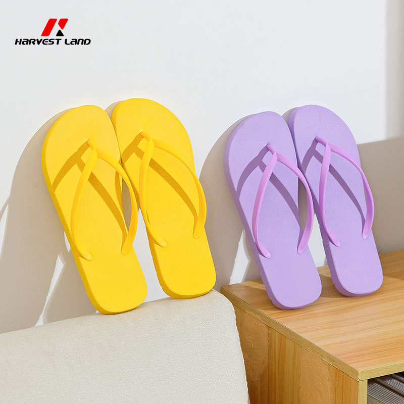 Women's Flip Flops Summer Solid Color High-end Feel Anti slip Beach Couple Clip on Casual slippers Wholesale for Outdoor Wear product view