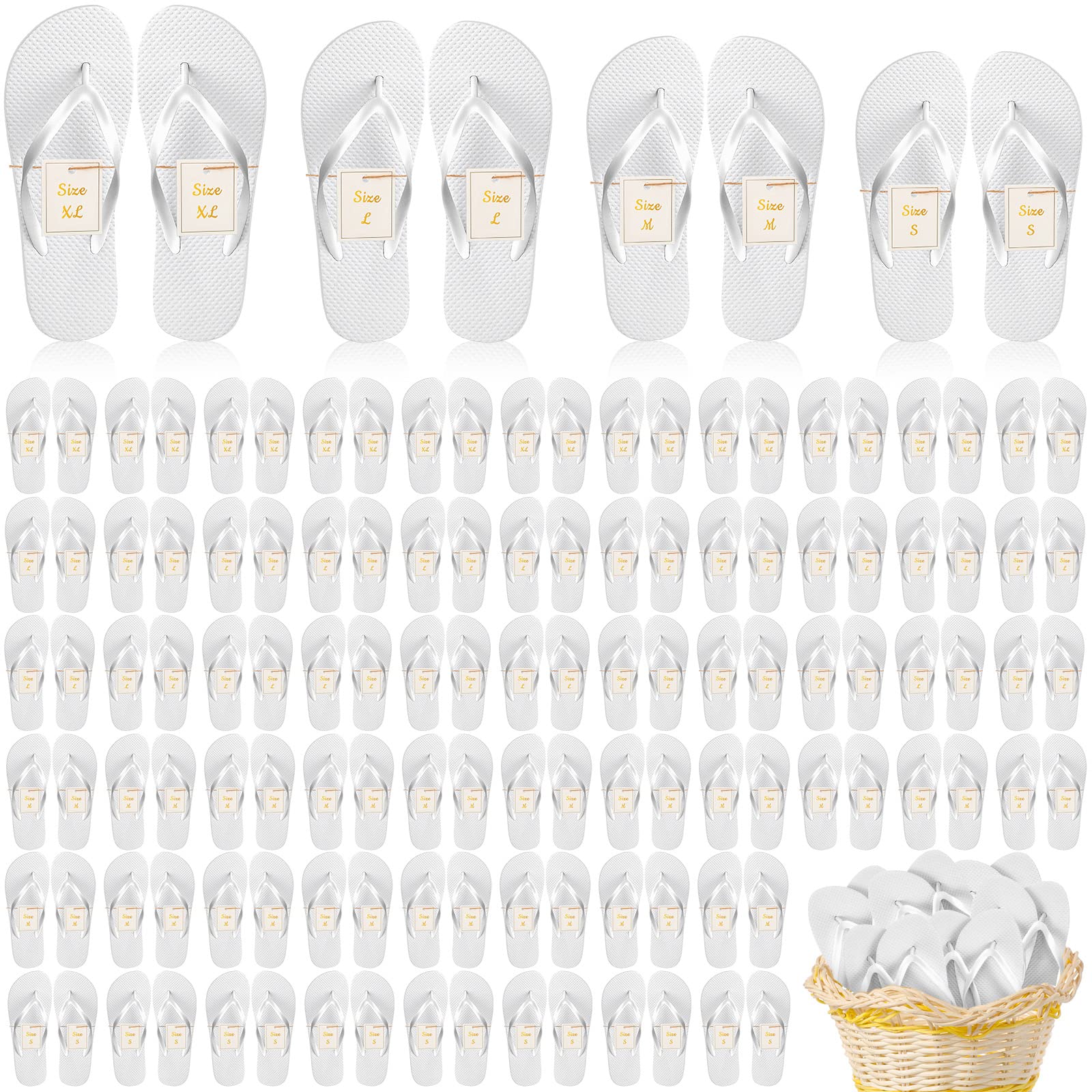 Customize Women Cheap Bulk Favor Slipper Wedding Beach Flip Flops for Wedding Guest product view