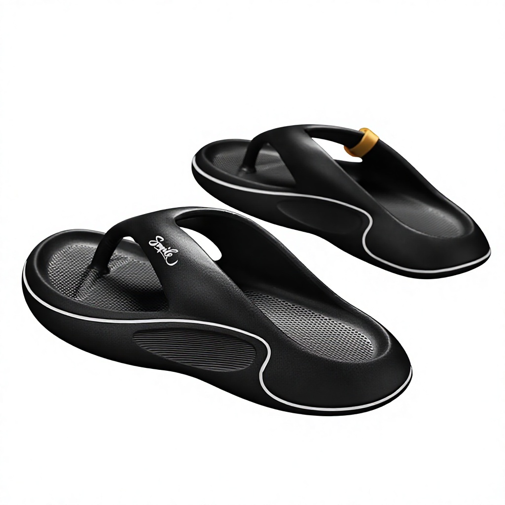 Thick Sole Soft Cloud Cushion Anti-Slippery Waterproof Lightweight Quick Dry Unisex Summer Beach Platform Flip Flops product view