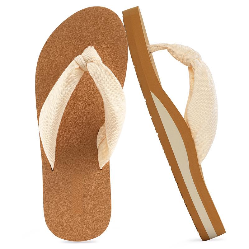Large Size Wedge Heel Sandals for Women Buckle Strap Flip Flops Embroidered Ladies Summer Shoes