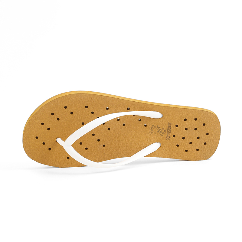 Breathable Perforated Women Flip Flops Lightweight Non Slip Summer Beach Thong Sandals Casual Outdoor Slippers detail