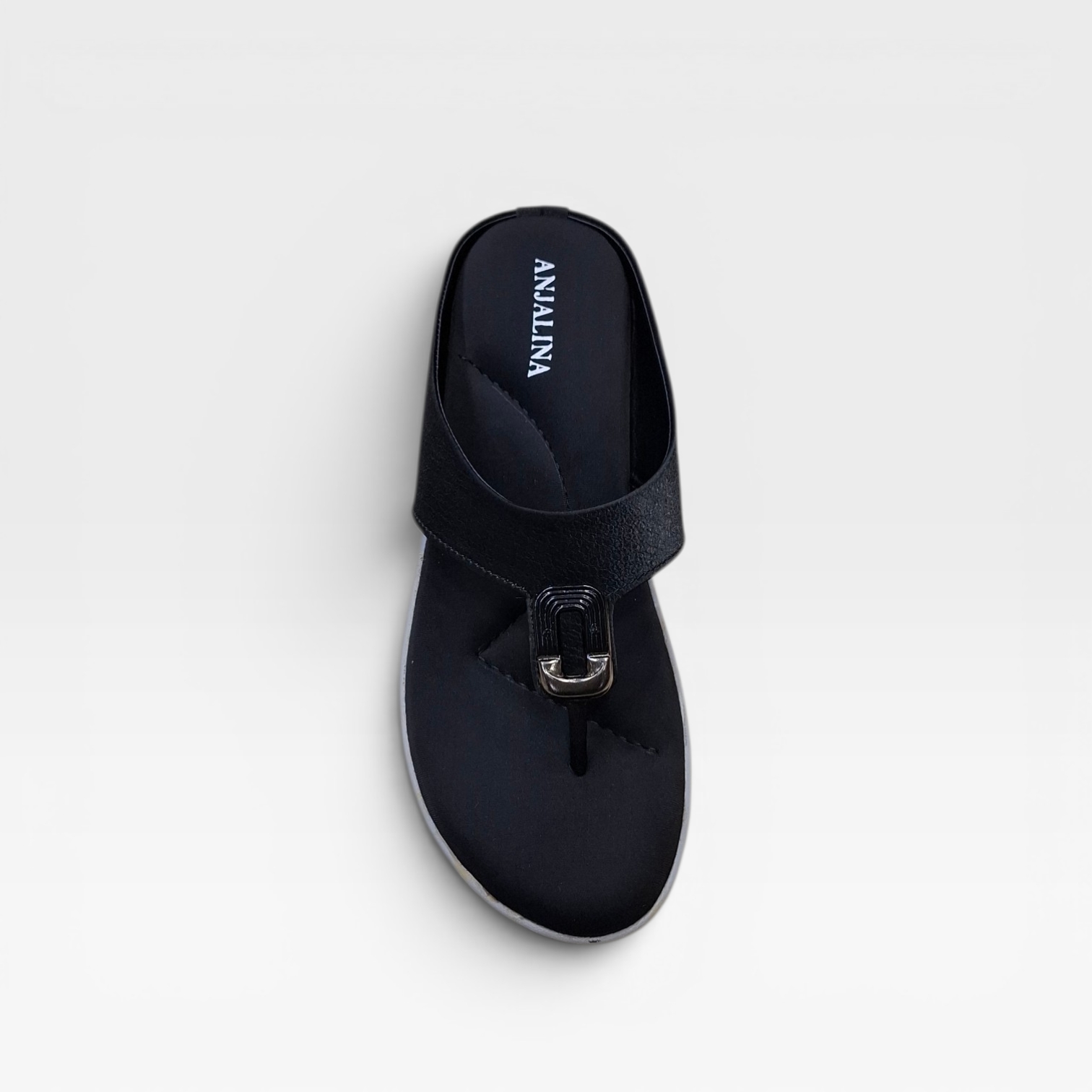 Women Fashion Comfortable Slippers Wedge Heel Flip Flop Buckle Strap Soft Cushion Anti Slip Lightweight Daily Wear Outdoor detail