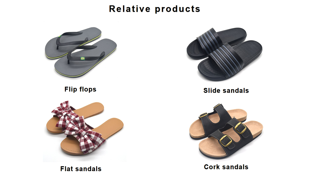 Hot Sales Summer Slippers Lightweight and Lighted Women's Rubber Flip Flops with Glitter Upper Square-Toed Beach Slippers detail