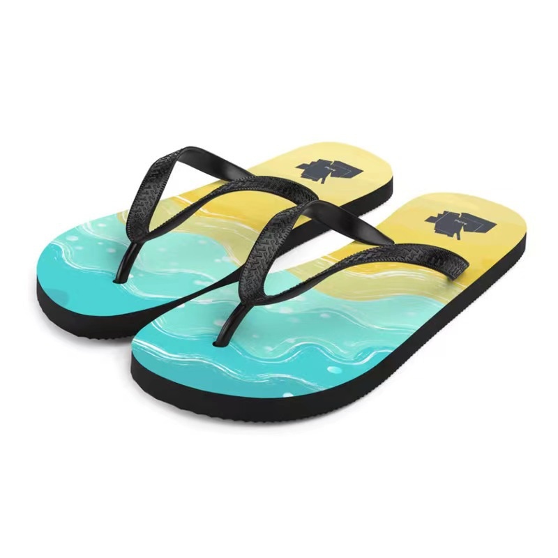 Flip Flop Blanks Heat Press White Rubber Beach Sandals Custom Sublimation slippers for Men Flip-flops Ladies Slipper detail