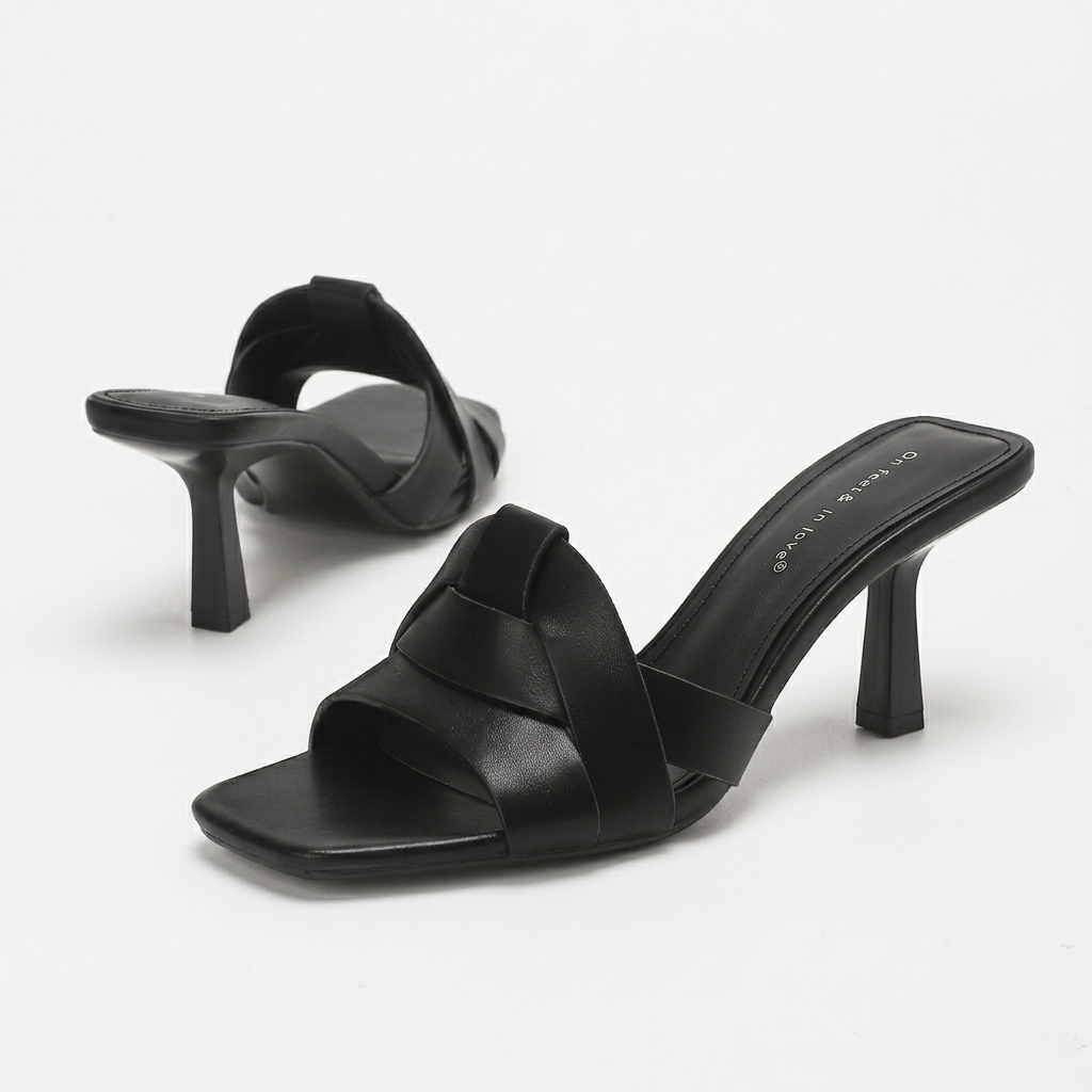 1828-6 Hot Summer Sale for Slippers for Women  Solid Color Plus Size Outdoor Heel Sandals Slides Fashion Trend product view