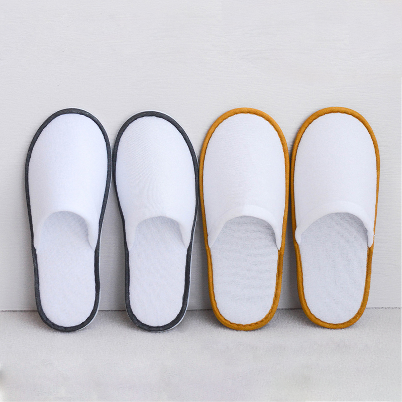 Wholesale Disposable Nap Slippers For Hotels Custom Logo Women And Men Hotel Disposable Slippers