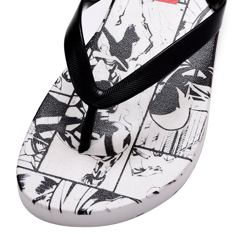 Flip-flops Custom Logo Printing Men's Women's Summer Outdoor High-end Beach Wholesale Trendy Breathable Waterproof Anti-Slip product view