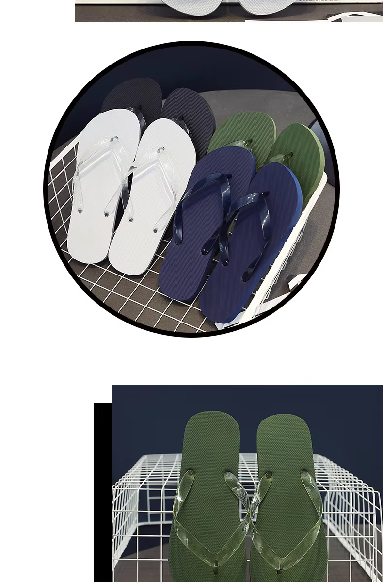 Custom Logo Solid Waterproof Hemp Wedding Beach Flip-Flops for Women and Men Summer Outdoor Sports detail