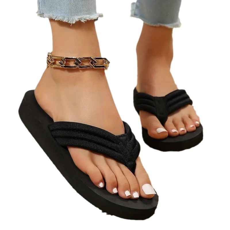Wholesale Popular EVA Sole Flip-flops Other Lining Women's Non-Slip Flat Slippers With Wholesale New Products product view