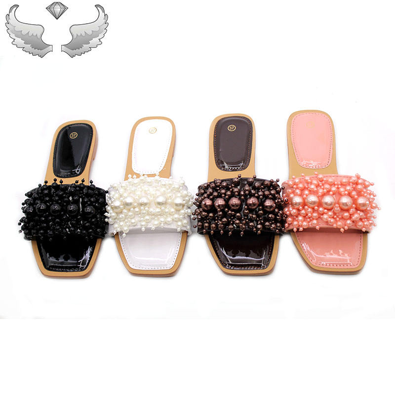 Wholesale Cheap Summer Ladies Flat Flip-flops Slipper Outdoor   White Flip Flop Slides for Women with LOGO MAX Selection Sandals detail