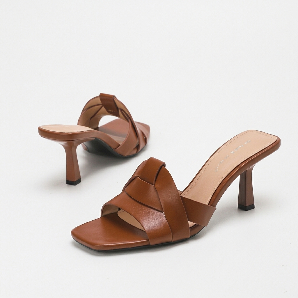 1828-6 Hot Summer Sale for Slippers for Women  Solid Color Plus Size Outdoor Heel Sandals Slides Fashion Trend product view