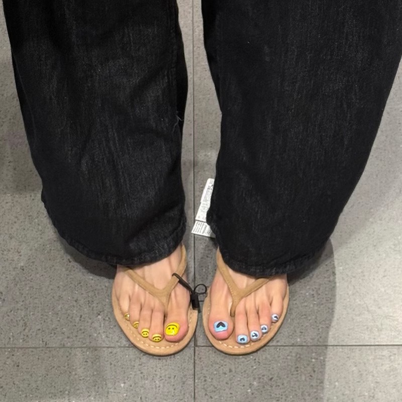 Z-style 2026 New Light Brown Microfiber Slip-on Flip-flops Womens Outdoor Summer High-heel Slides Rubber Outsole Split Toe product view