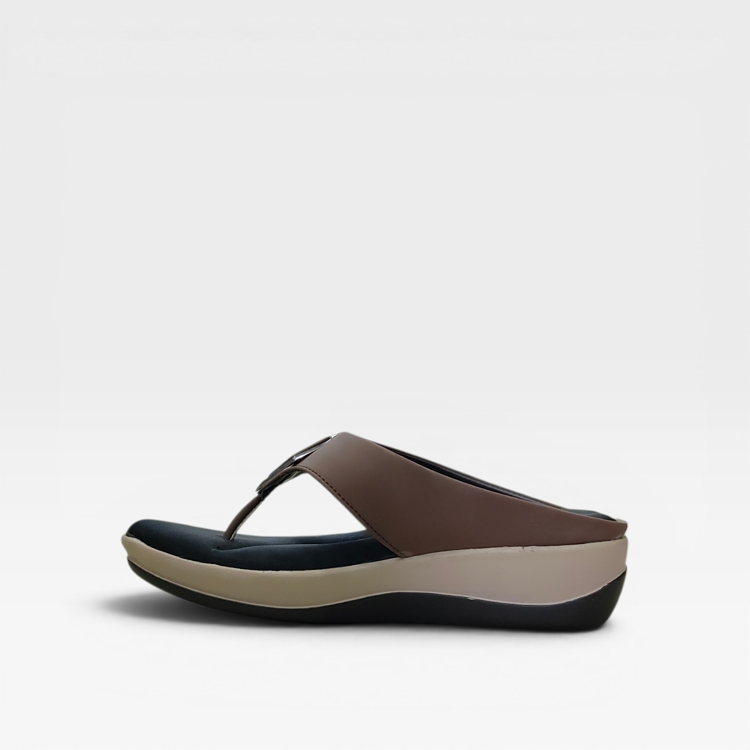 Women Stylish Comfortable Wedge Heel Open for Flip Flop Soft Cushion Anti Slip Lightweight Daily Wear Indoor Outdoor Spring product view