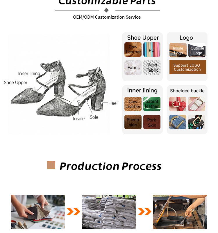 New Design Luxury Woman Sexy High Heeled Shoes Small Slender Round Toe Synthetic Suede Shoe's Upper Square Thick Heel K9939 detail