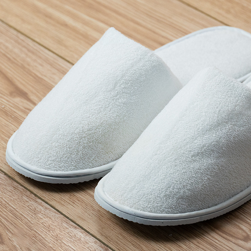 Wholesale Light Weight SPA Customization logo Cheap Comfortable High Quality Hotel Bathroom slippers for Women product view