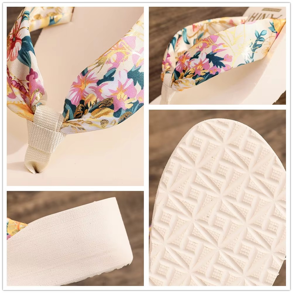 2026Summer Women Shoes Sandals Casual Beach Women's slippers Wholesale Flip-flops detail