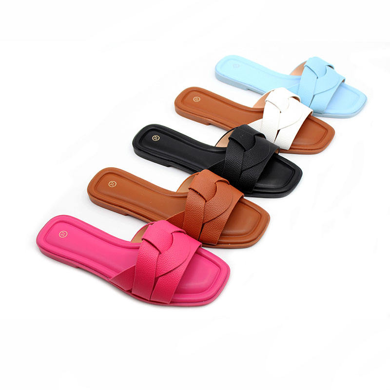 Wholesale Cheap Summer Ladies Flat Flip-flops Slipper Outdoor   White Flip Flop Slides for Women with LOGO MAX Selection Sandals detail