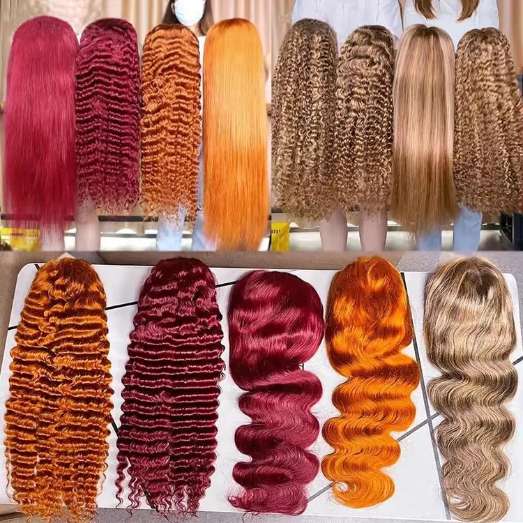 Glueless Body Wigs Human Hair Lace Front Deep Curly Virgin Hair 360 Full Lace Human Hair Wigs For Black Women Hd Lace Front Wigs detail