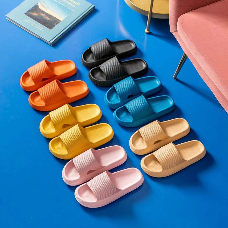 DROPSHIPPING Product 2026 EVA Pillow Soft Slides Thick Platform Casual Sandals Pillow Slides Cloud slippers Indoor slippers Eva product view