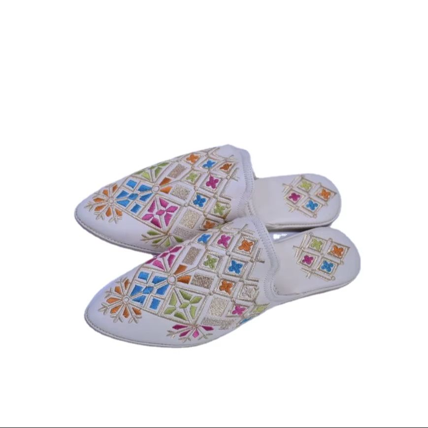 Comfortable Open-Toe Flip Flops Women Weddings Indoor Spring Summer Autumn Winter Beach Vacations Cloth Upper Rubber Outsole product view