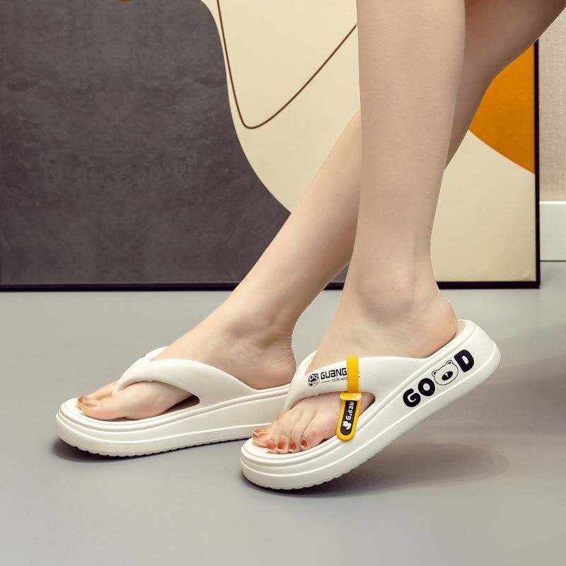 Women's Designer EVA Flip Flops Slippers Wholesale Summer 2025 Thick-Soled Non-Slip Beach Sandals for Women & Ladies detail