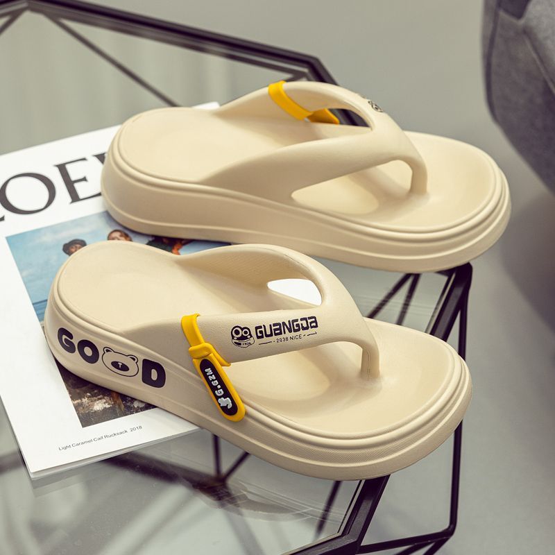 Women's Designer EVA Flip Flops Slippers Wholesale Summer 2025 Thick-Soled Non-Slip Beach Sandals for Women & Ladies product view