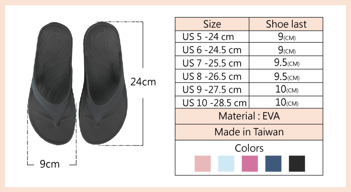 ATTA Women's Flip Flops with Arch Support Soft and Waterproof Black Winter Spring Summer Indoor Outdoor Use Shoes product view