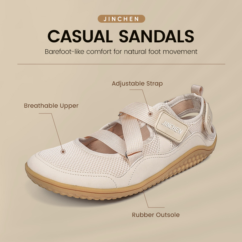 Custom Outdoor Flexible All-new All-terrain Minimalist Barefoot Hiking slippers Women Trail Sandals product view