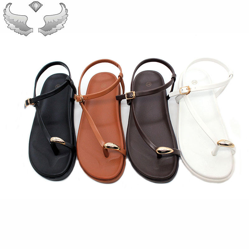 Wholesale Cheap Summer Ladies Flat Flip-flops Slipper Outdoor   White Flip Flop Slides for Women with LOGO MAX Selection Sandals detail