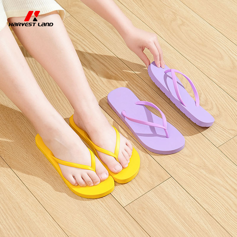 Women's Flip Flops Summer Solid Color High-end Feel Anti slip Beach Couple Clip on Casual slippers Wholesale for Outdoor Wear product view