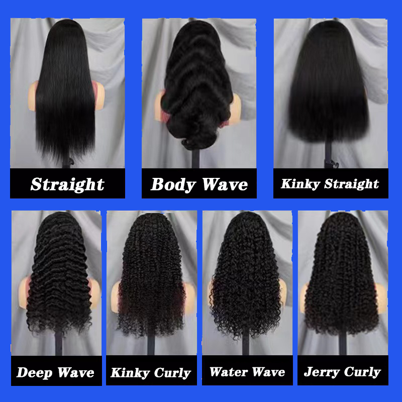 Glueless Body Wigs Human Hair Lace Front Deep Curly Virgin Hair 360 Full Lace Human Hair Wigs For Black Women Hd Lace Front Wigs detail