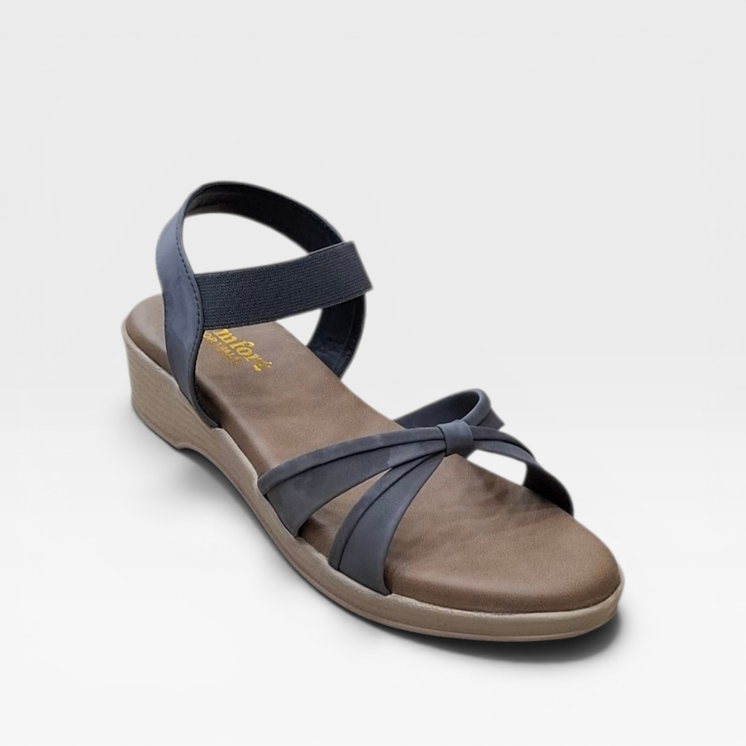 Stylish Womens Grey Flat Sandals Comfortable Casual Open Toe Fashion Footwear for Daily Outdoor Party Wear