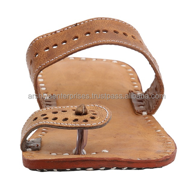 Real Handmade Classical Slipper Beach Flip Flops Loafer Sandal with Western Flip Flop Slide Summer Coastal Slippers for Women detail
