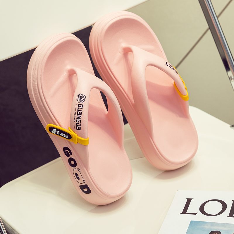 Women's Designer EVA Flip Flops Slippers Wholesale Summer 2025 Thick-Soled Non-Slip Beach Sandals for Women & Ladies product view