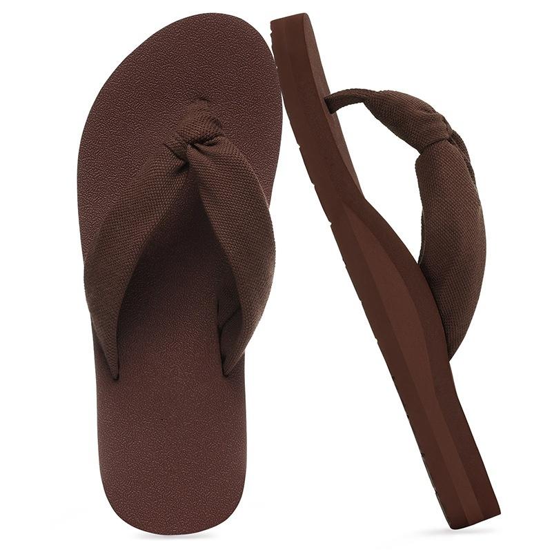 Large Size Wedge Heel Sandals for Women Buckle Strap Flip Flops Embroidered Ladies Summer Shoes detail