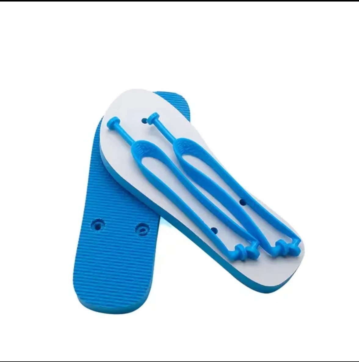 Flip Flop Blanks Heat Press White Rubber Beach Sandals Custom Sublimation slippers for Men Flip-flops Ladies Slipper detail