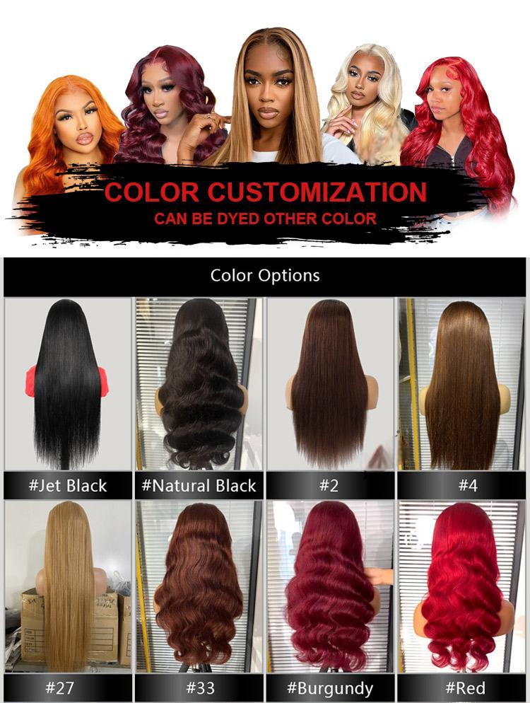 Raw Hair Vendor Deep Wave Transparent Lace Fronta Wigs for Women Deep Curly Lace Front Brazilian Human Hair Wigs for Black Women detail