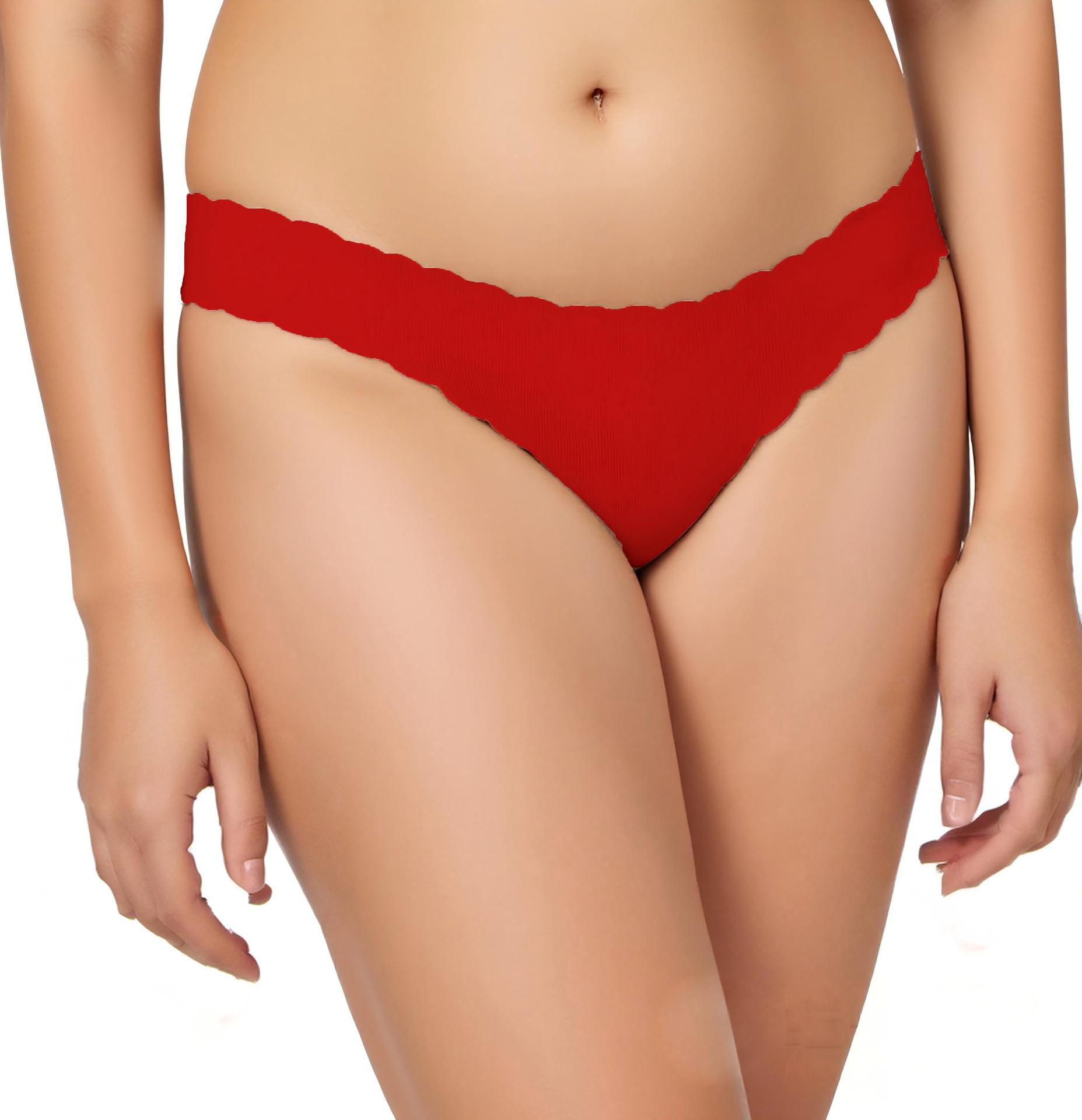 Ultra-elastic Fitness Sexy Seamless Underwear for Women, Low-rise T-shirt Style Thong Panties detail