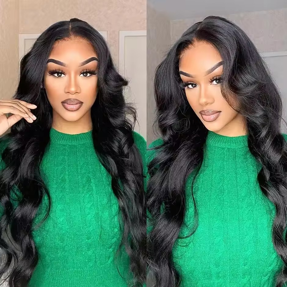 Glueless Body Wigs Human Hair Lace Front Deep Curly Virgin Hair 360 Full Lace Human Hair Wigs For Black Women Hd Lace Front Wigs product view